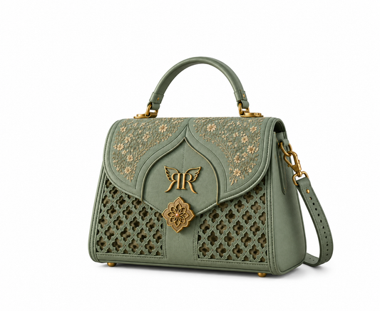 EMERALD HERITAGE SATCHEL BAG